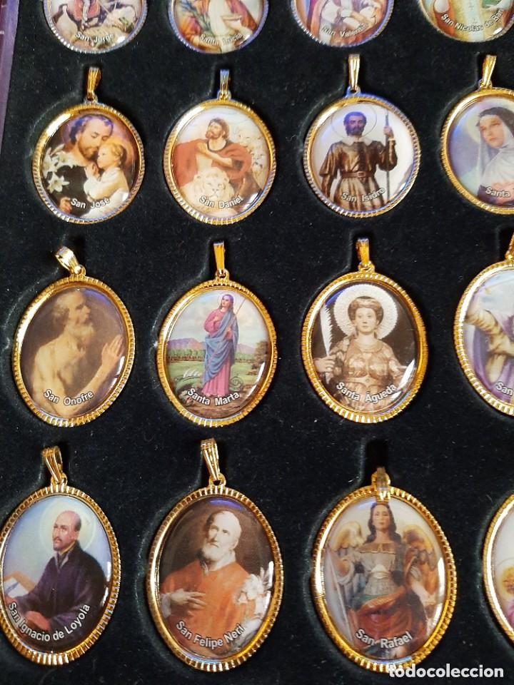 Antig&uuml;edades: CONJUNTO DE VARIAS MEDALLAS RELIGIOSAS - Foto 7