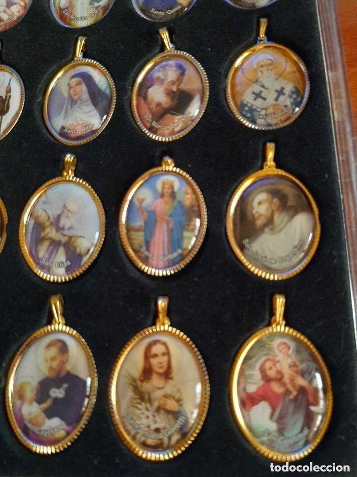 Antig&uuml;edades: CONJUNTO DE VARIAS MEDALLAS RELIGIOSAS - Foto 8