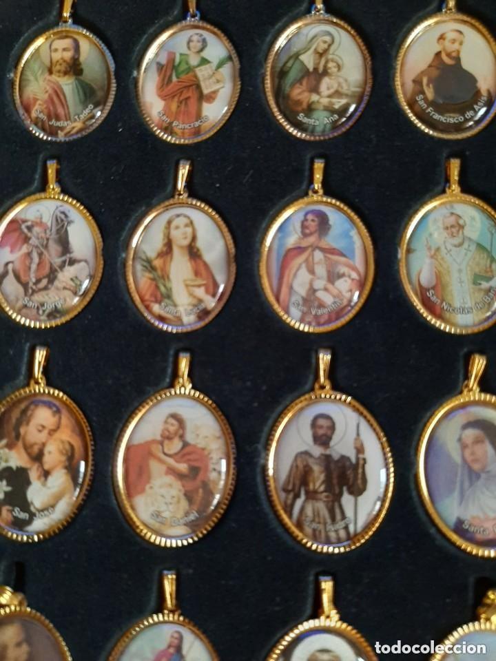 Antig&uuml;edades: CONJUNTO DE VARIAS MEDALLAS RELIGIOSAS - Foto 10