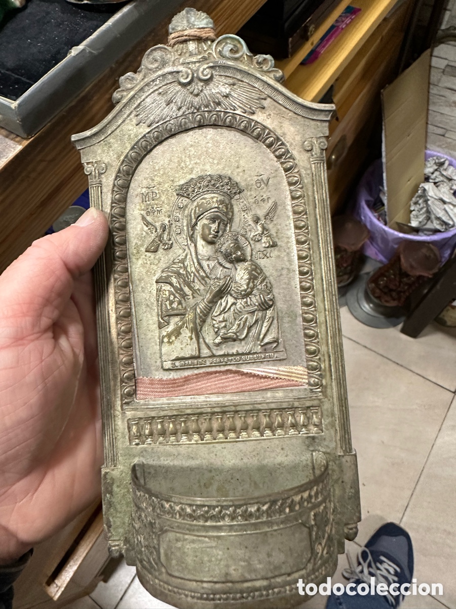 Antig&uuml;edades: Bonita benditera antigua - Foto 1