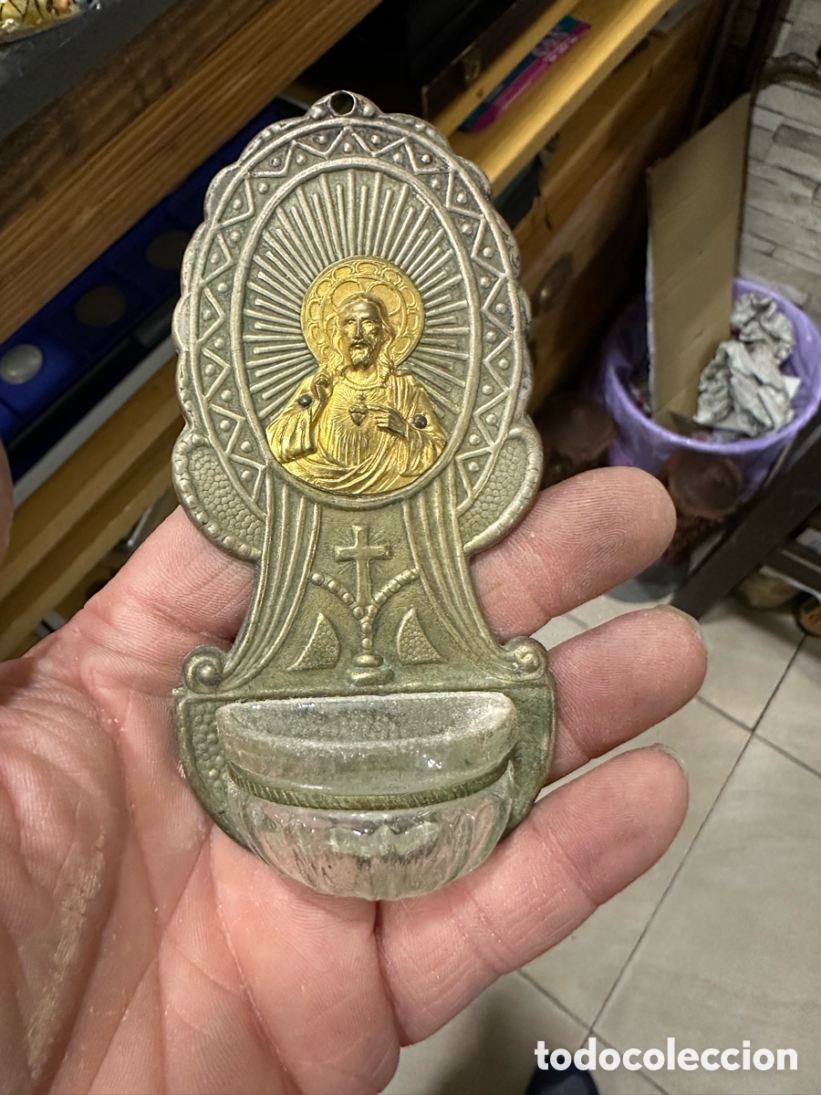 Antig&uuml;edades: Bonita benditera antigua - Foto 1