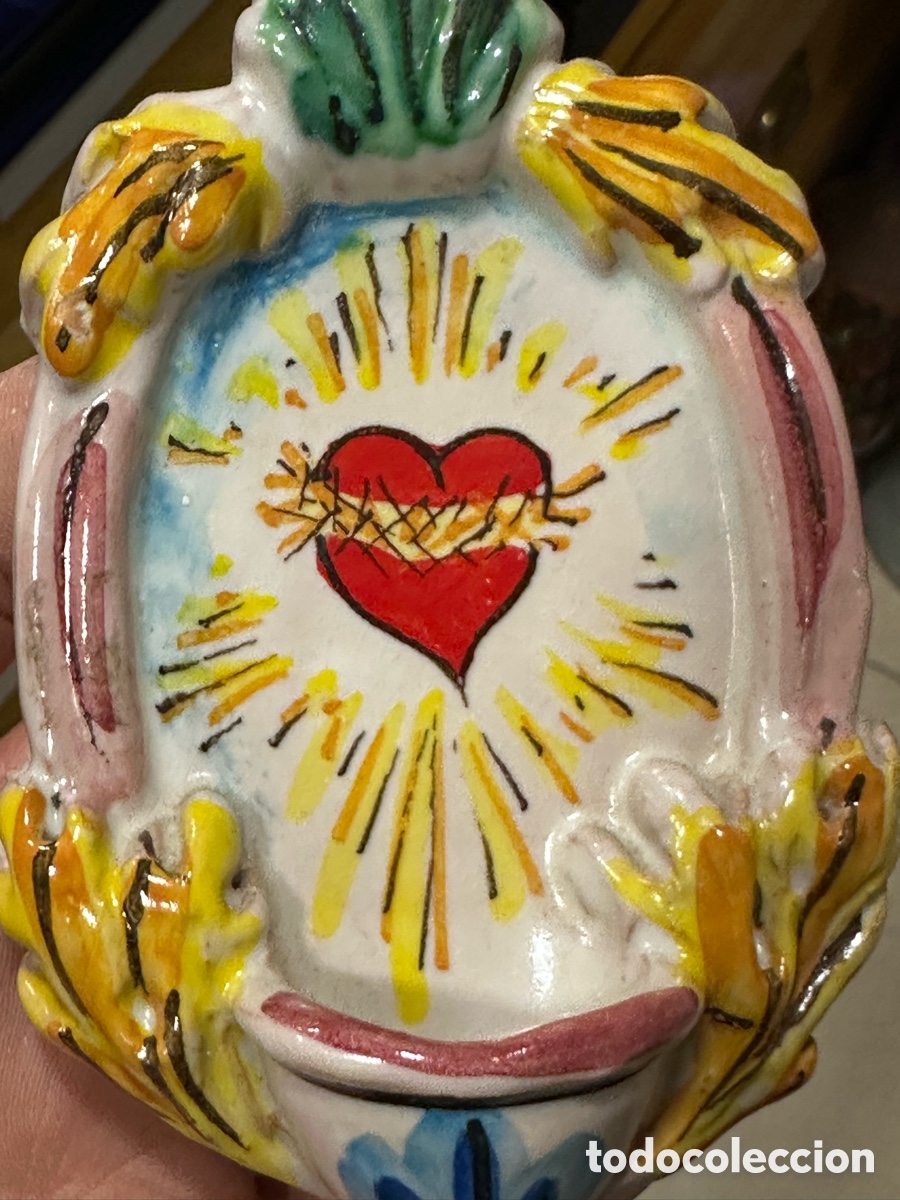 Antig&uuml;edades: Bonita benditera antigua - Foto 2