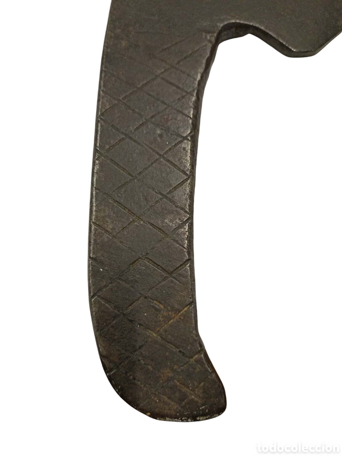 Antig&uuml;edades: Machete de forja muy antiguo - Foto 2