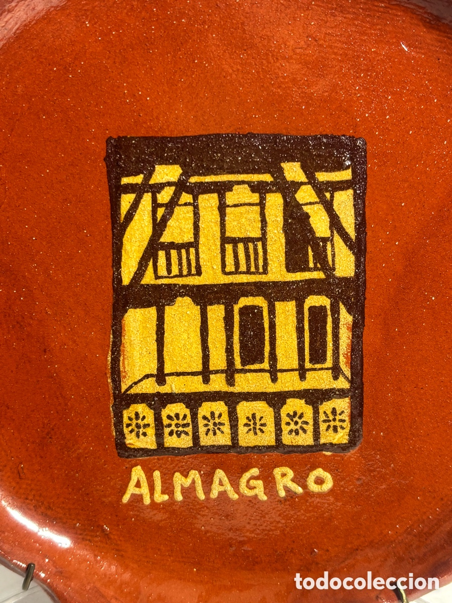 Antig&uuml;edades: Plato de cer&aacute;mica Almagro - Foto 2