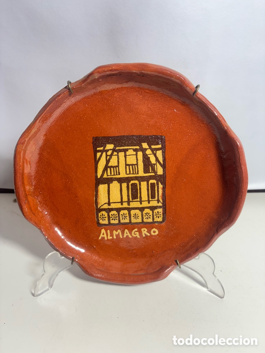 Antig&uuml;edades: Plato de cer&aacute;mica Almagro - Foto 1