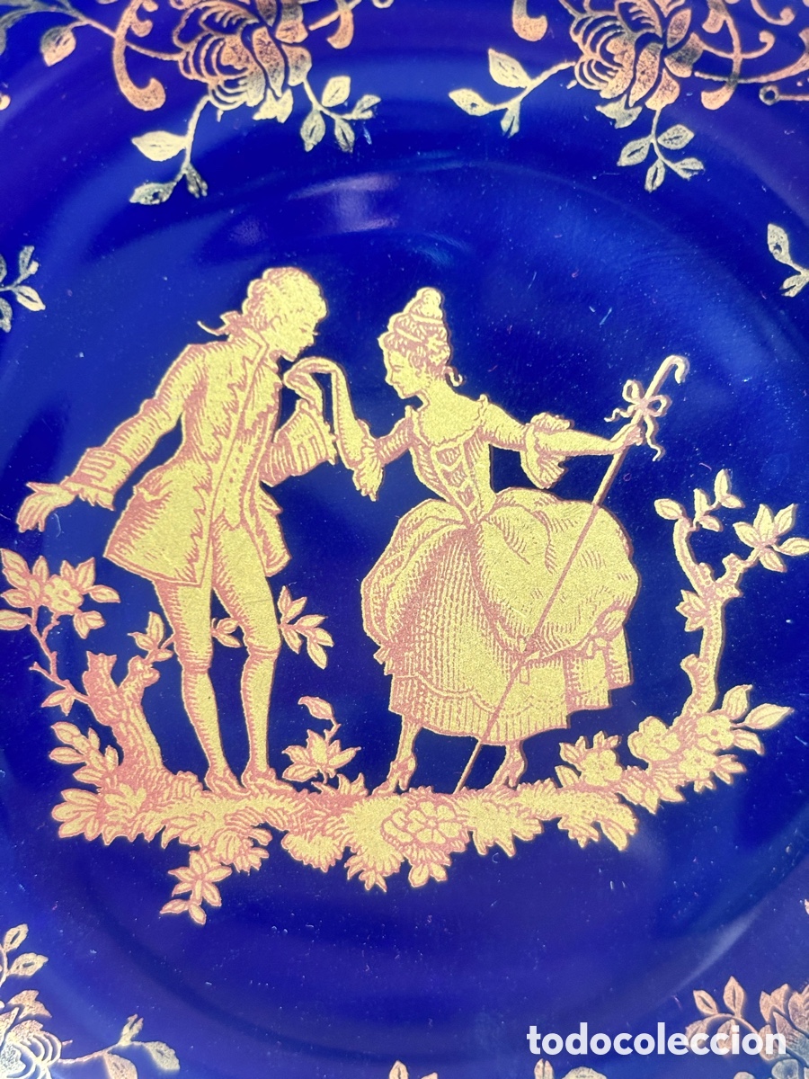 Antig&uuml;edades: Plato porcelana limoges - Foto 2