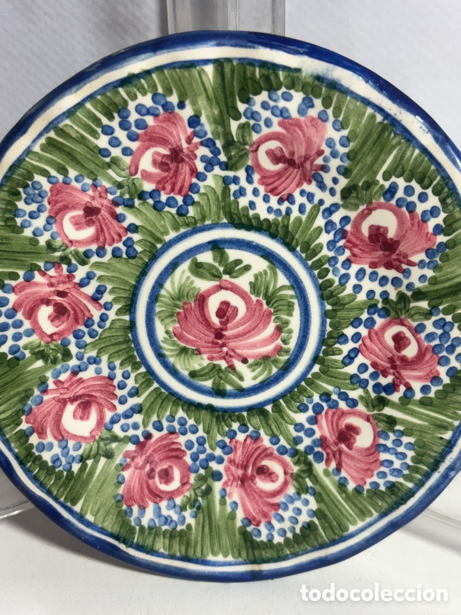 Antig&uuml;edades: Plato, cer&aacute;mica, decorado - Foto 2