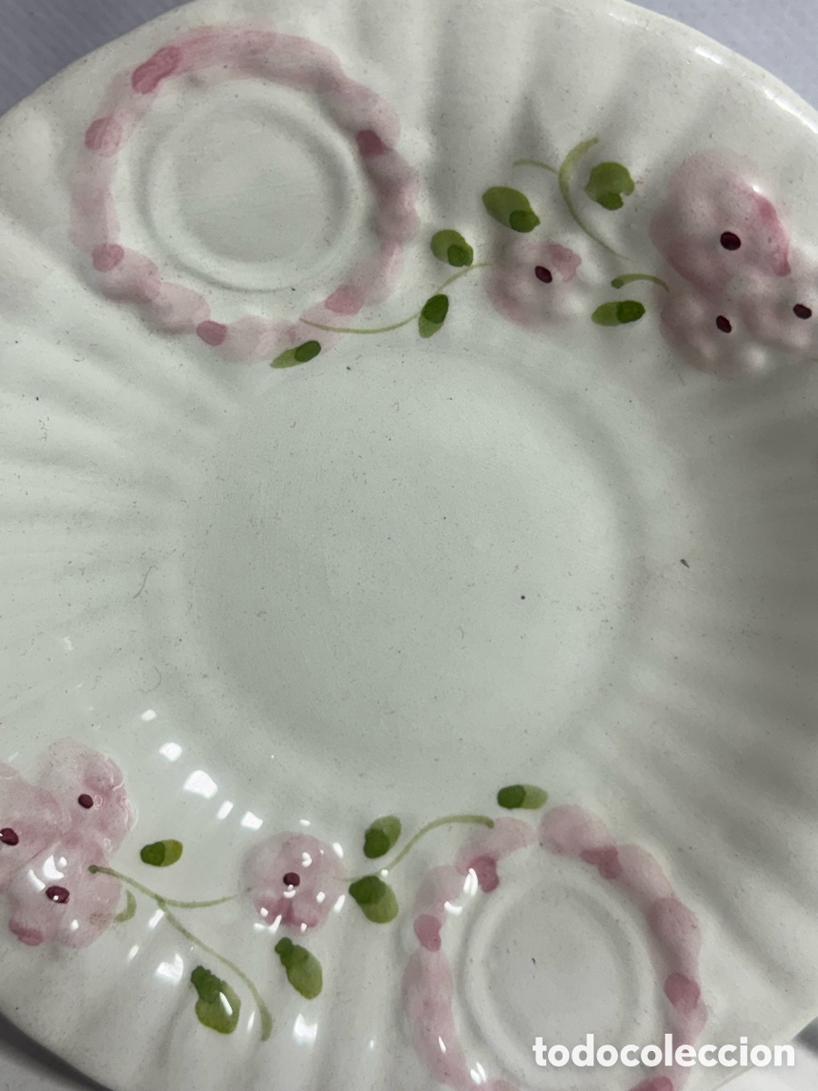 Antig&uuml;edades: Plato de cer&aacute;mica decorado - Foto 2