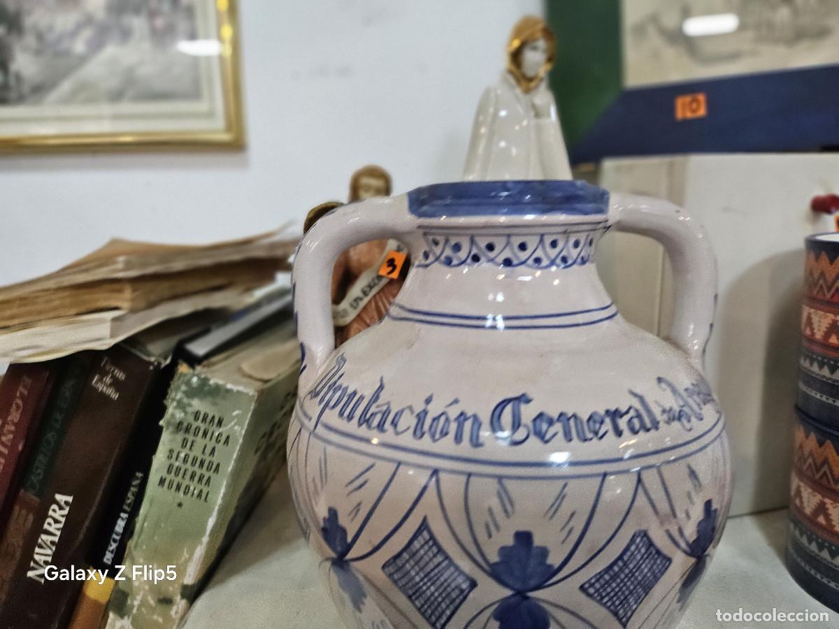 Antig&uuml;edades: jarron antigo de ceramica - Foto 2