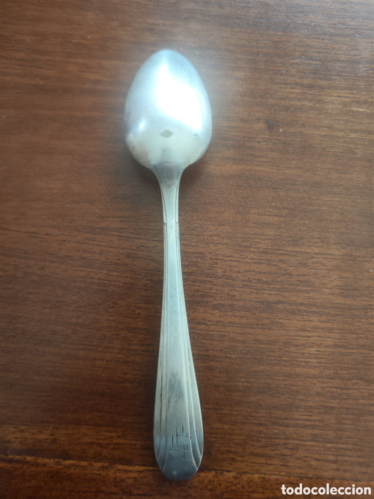Antig&uuml;edades: Lote variado de cucharas plateadas - Foto 3