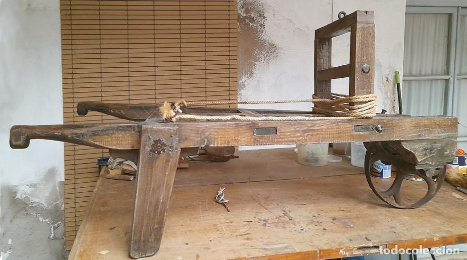 Antig&uuml;edades: CARRO DE MANO DEL SIGLO XIX. - Foto 3