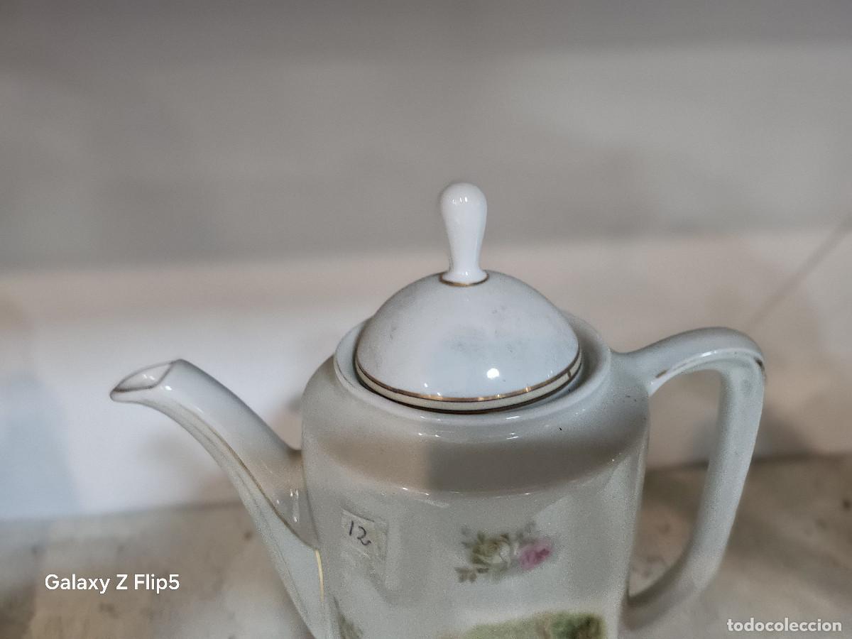 Antig&uuml;edades: tetera de porcelana antigua - Foto 2