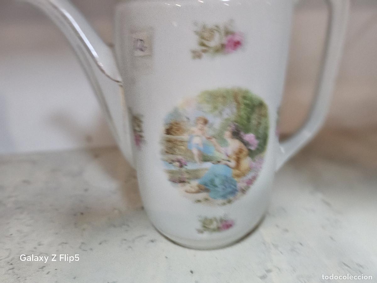 Antig&uuml;edades: tetera de porcelana antigua - Foto 3