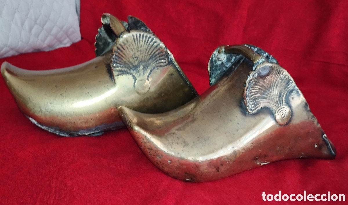 Antig&uuml;edades: Antiguos Estribos Bronce. - Foto 5