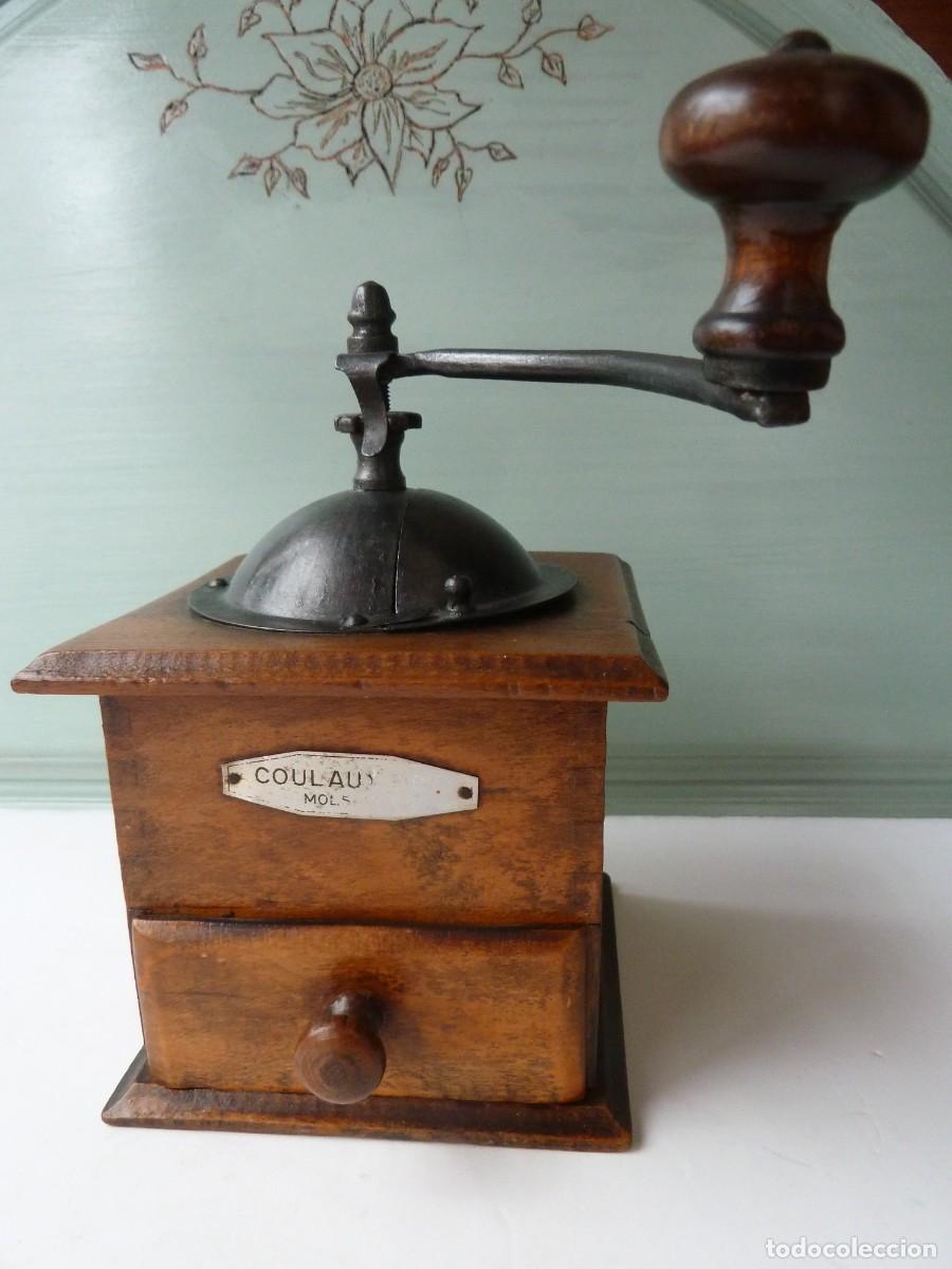 Oggetti Antichi: ANTIGUO MOLINILLO MANUAL DE CAF&Egrave;-COULAUX &middot; MOL.5