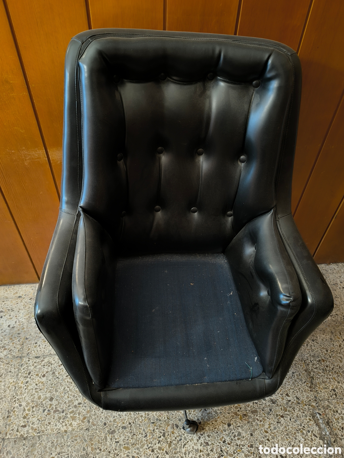 Antig&uuml;edades: Sillon despacho retro vintage - Foto 2