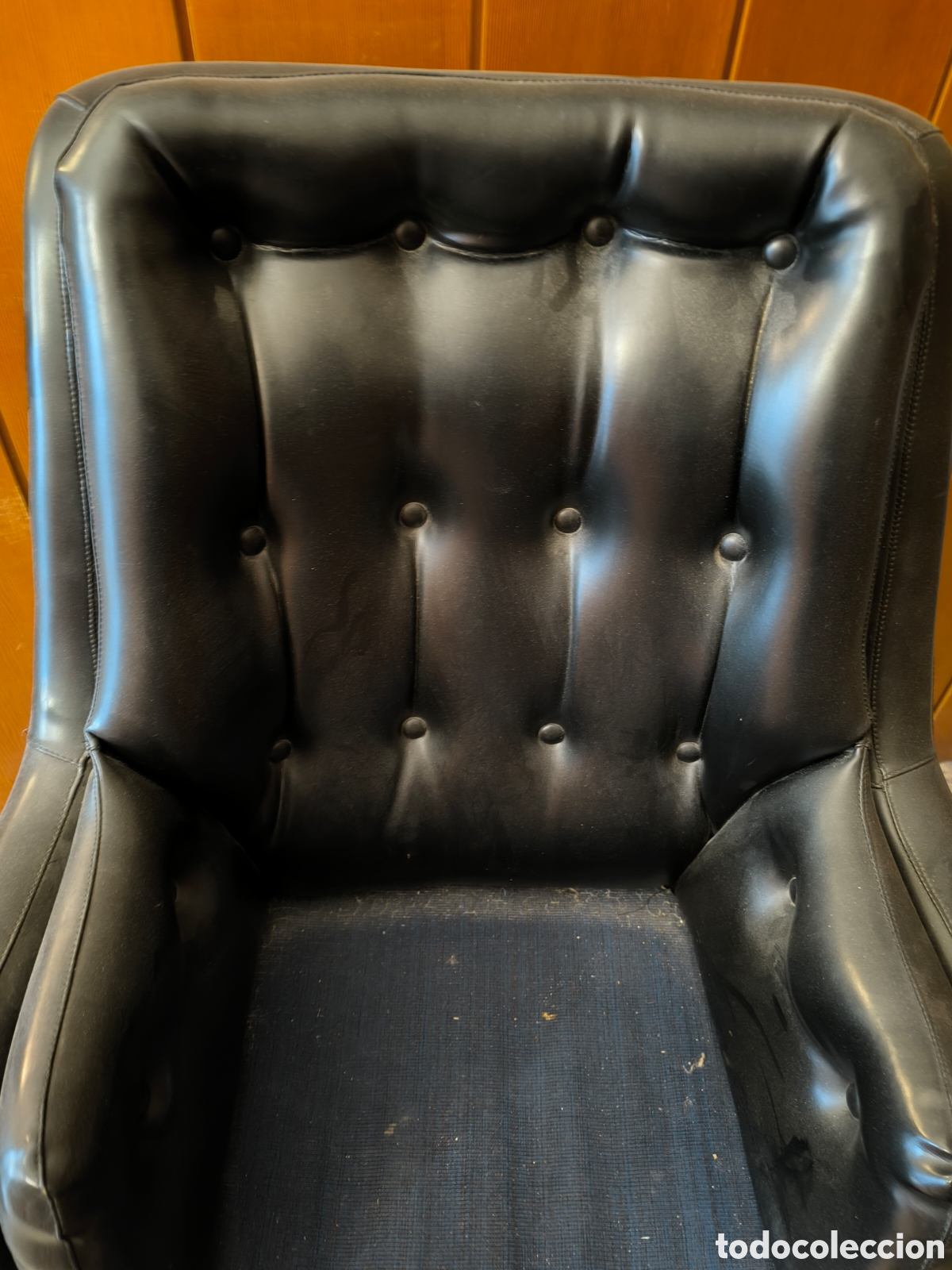 Antig&uuml;edades: Sillon despacho retro vintage - Foto 6