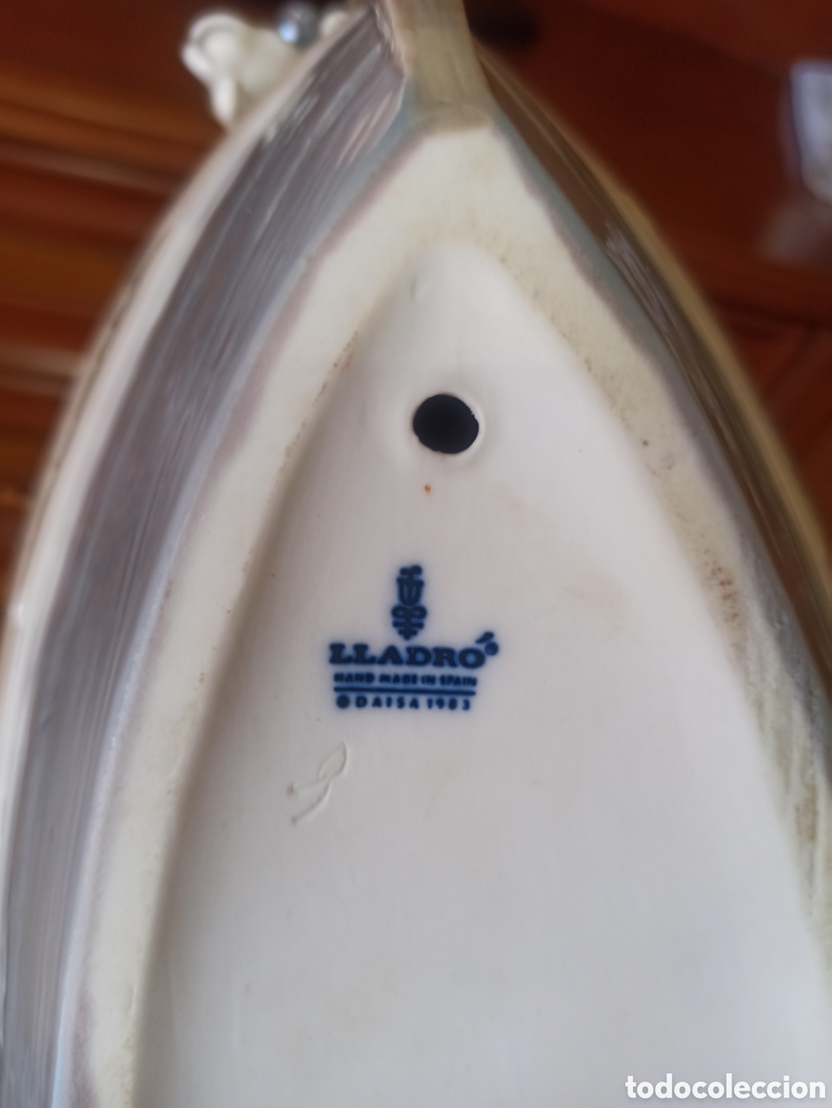 Antig&uuml;edades: Porcelana Lladr&oacute; Pesca en Barca - Foto 3