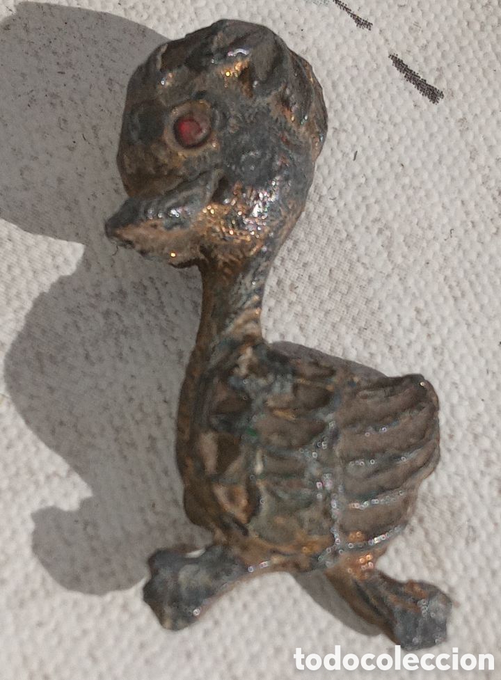 Antig&uuml;edades: BROCHE ANTIGUO EN FORMA DE PATO - Foto 1