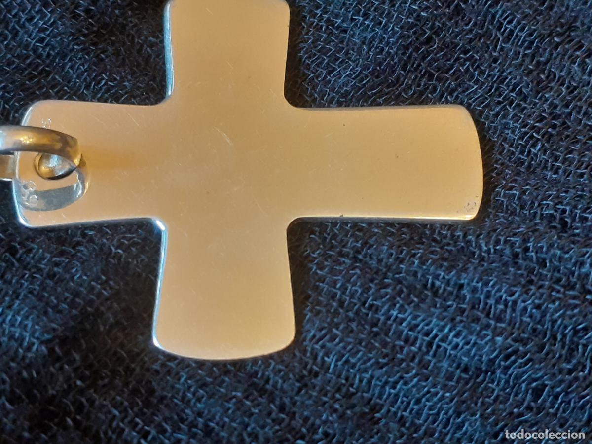 Antig&uuml;edades: Cruz de plata de dise&ntilde;o - Foto 2
