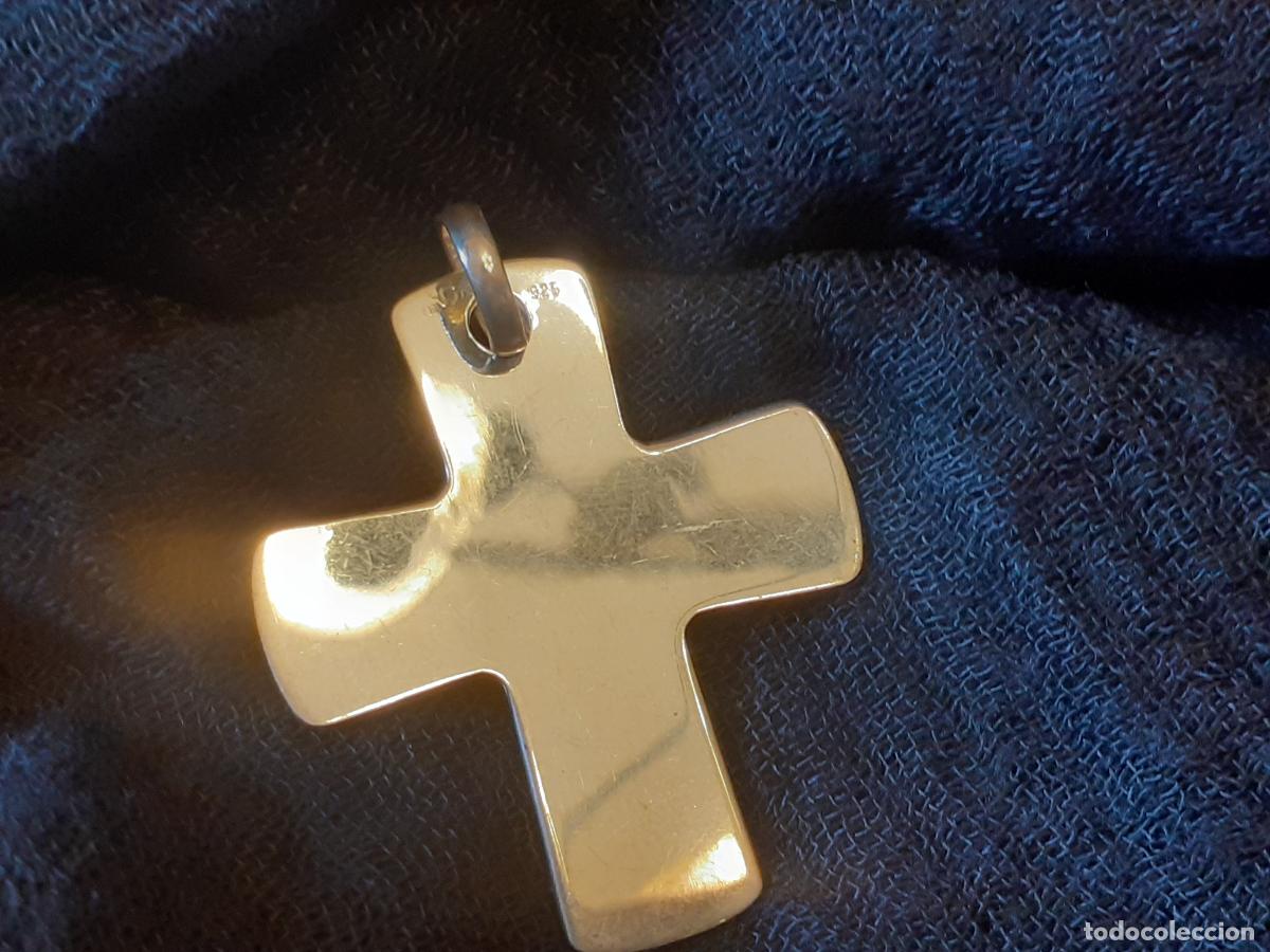 Antig&uuml;edades: Cruz de plata de dise&ntilde;o - Foto 3