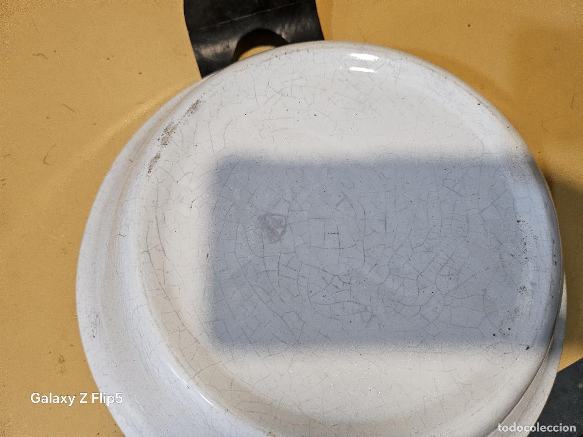 Antig&uuml;edades: lebrillo de ceramica portuguesa - Foto 4