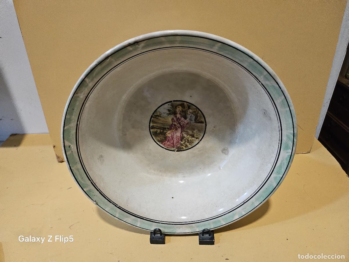 Antig&uuml;edades: ensaladera de ceramica - Foto 1