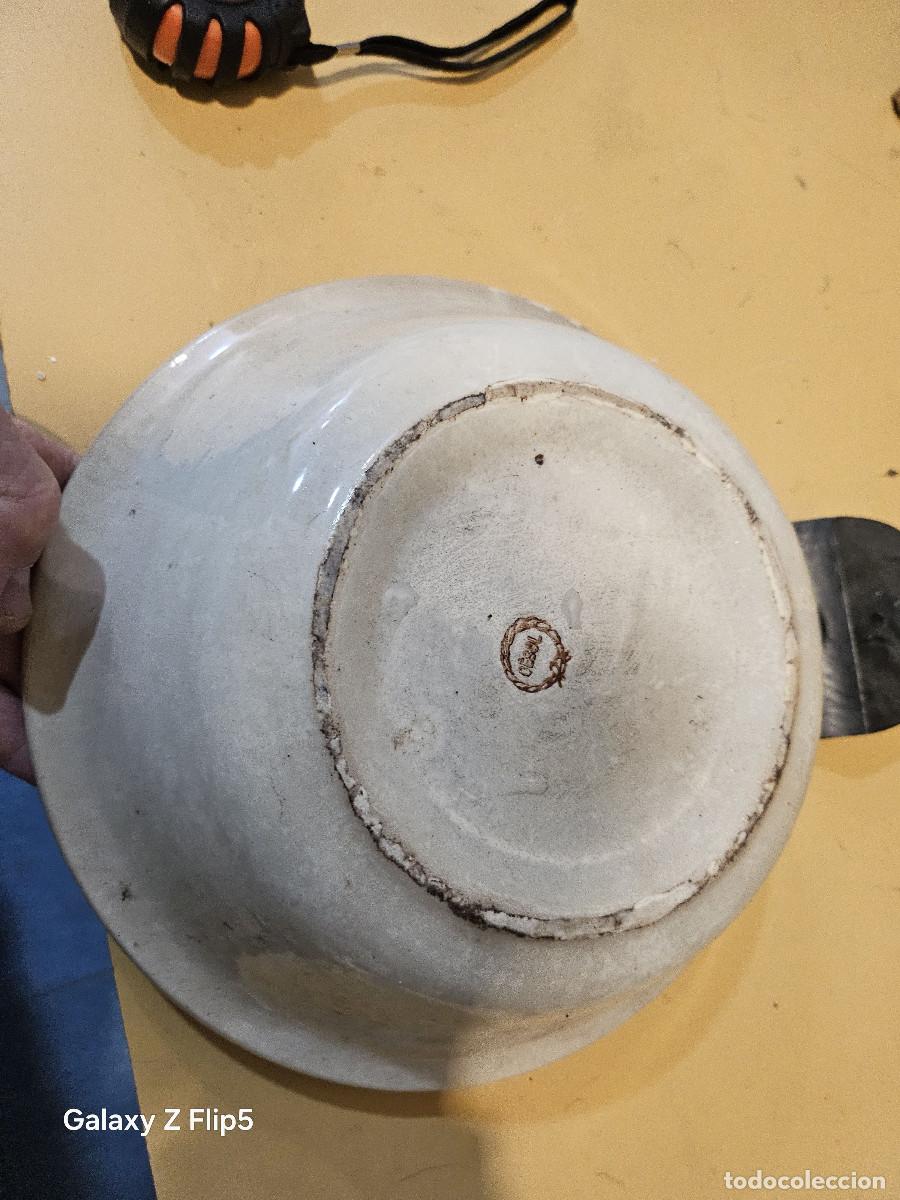 Antig&uuml;edades: ensaladera de ceramica - Foto 3