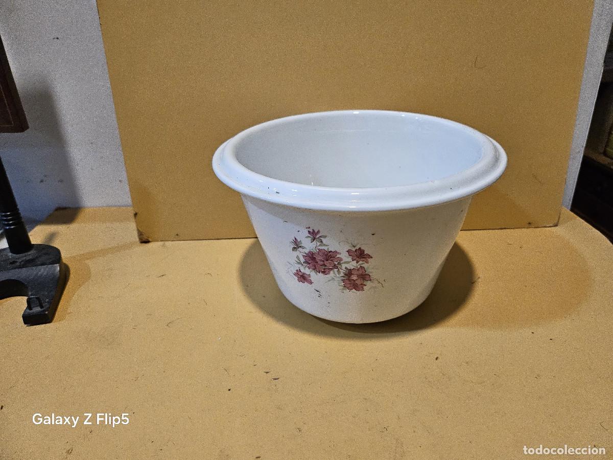 Antig&uuml;edades: maceta de ceramica antigua - Foto 1