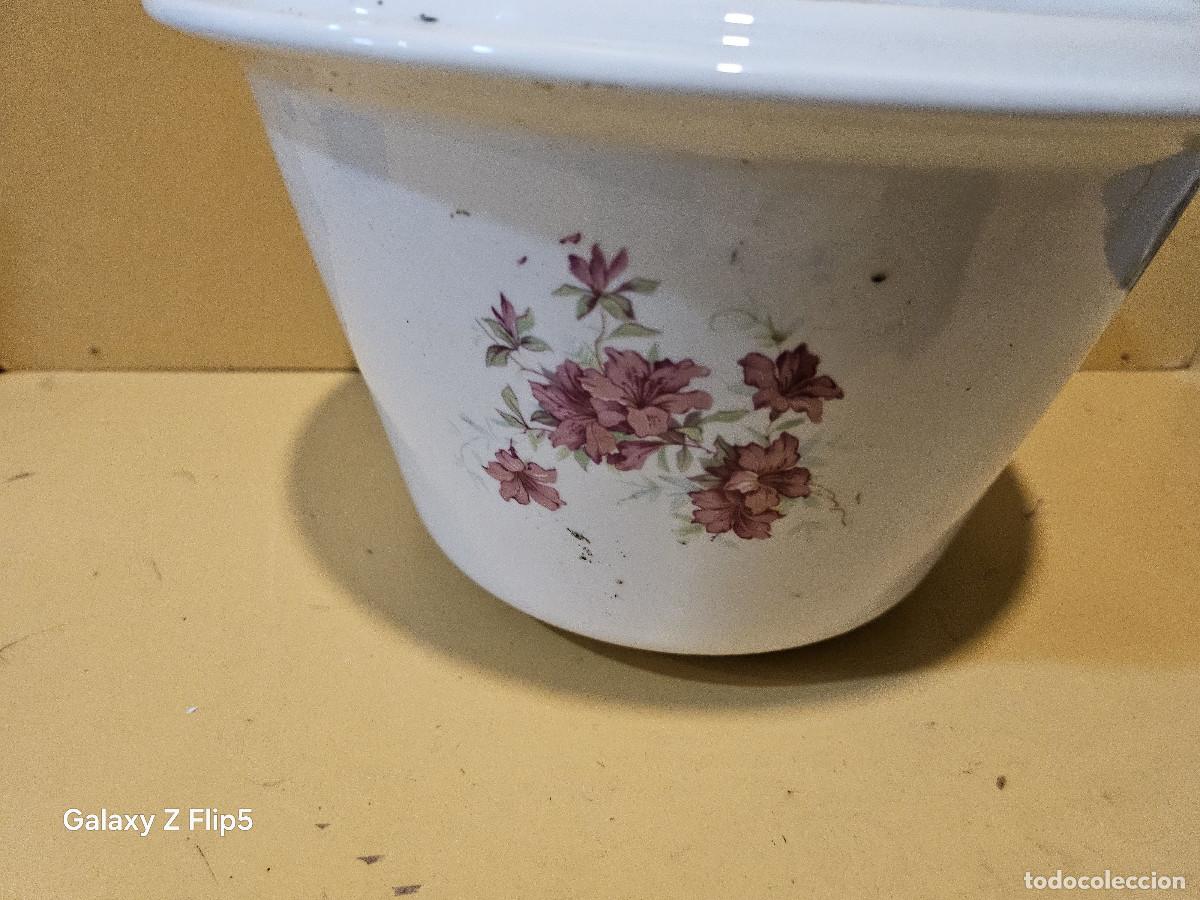 Antig&uuml;edades: maceta de ceramica antigua - Foto 2