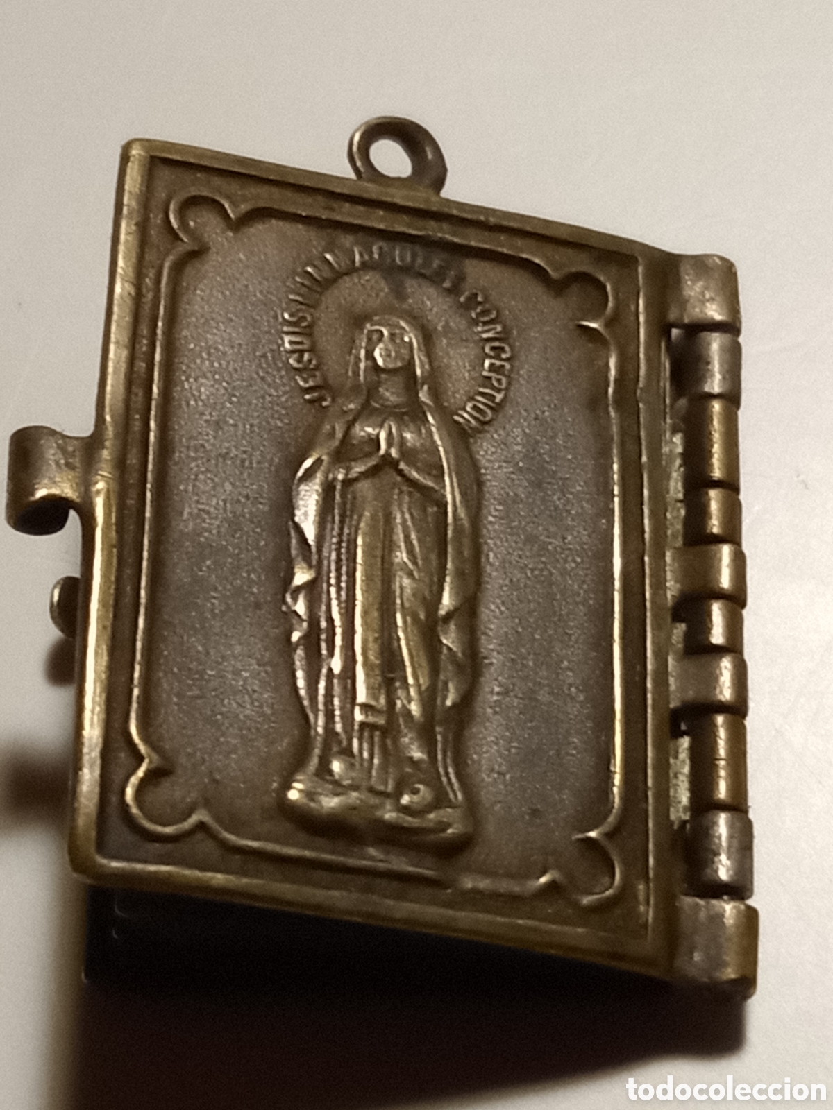 Antig&uuml;edades: Souvenir de Lourdes antiguo - Foto 2