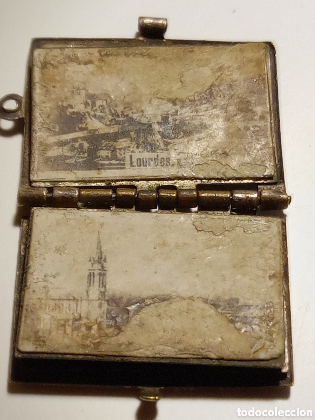 Antig&uuml;edades: Souvenir de Lourdes antiguo - Foto 4