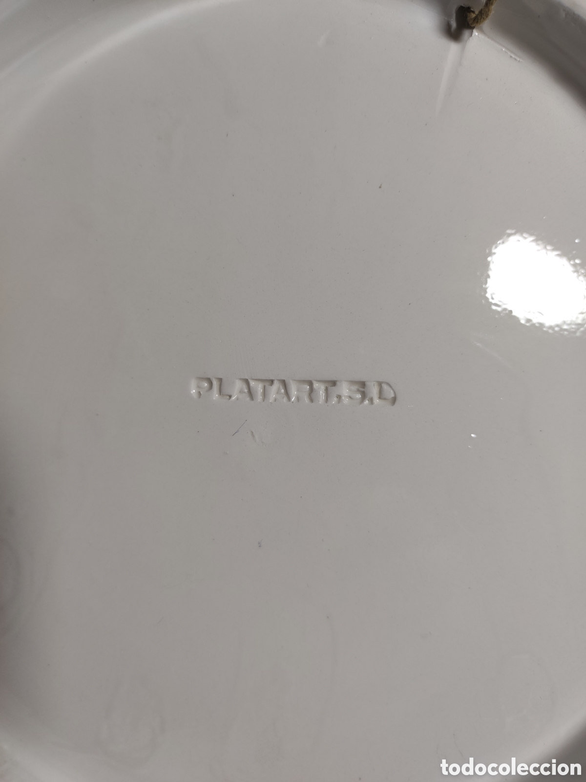 Antig&uuml;edades: Plato de cer&aacute;mica firmado cerconca - Foto 5