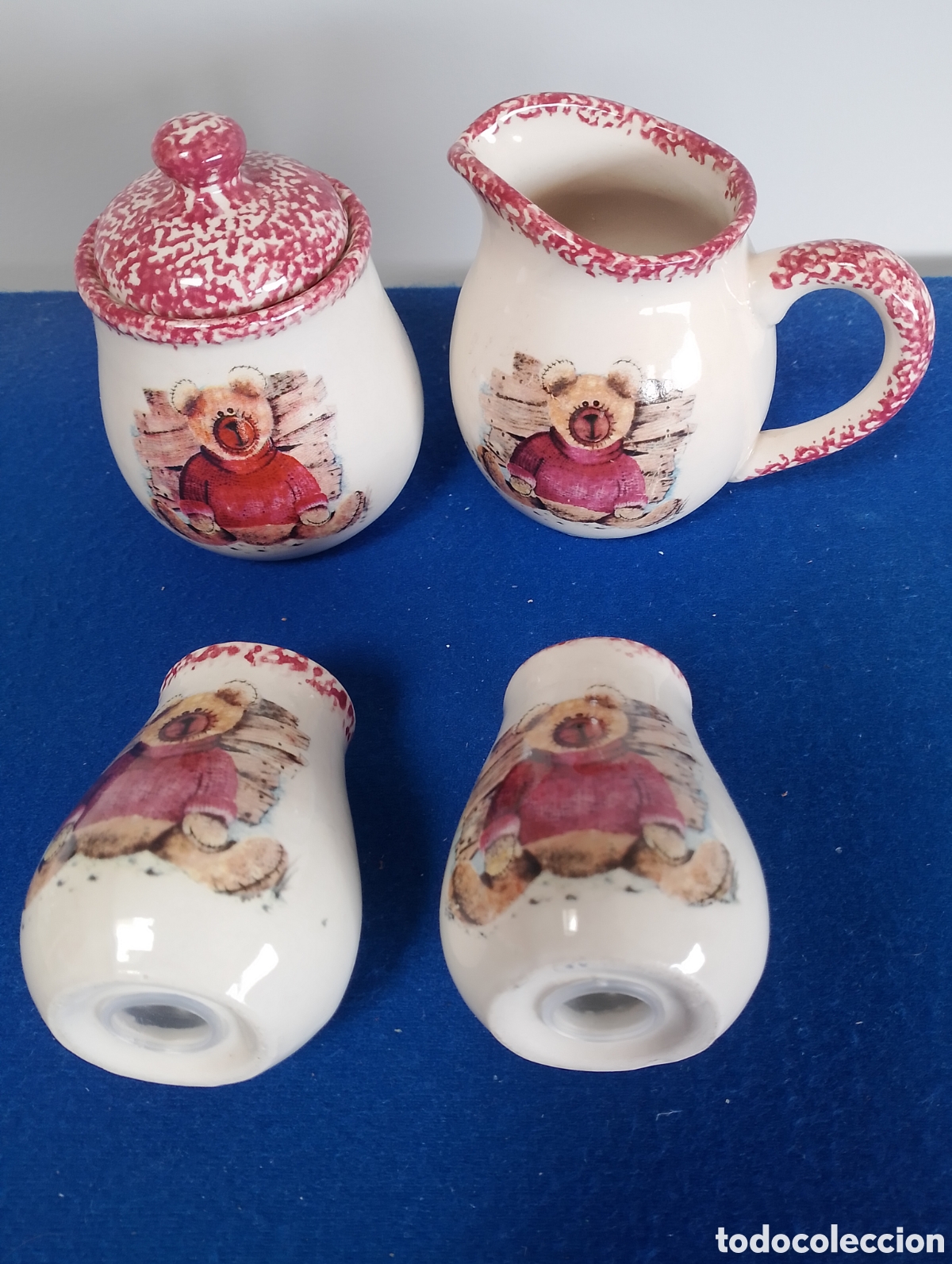 Antig&uuml;edades: SERVICIO DE MESA CER&Aacute;MICA CHINA. STONEWARE. - Foto 4