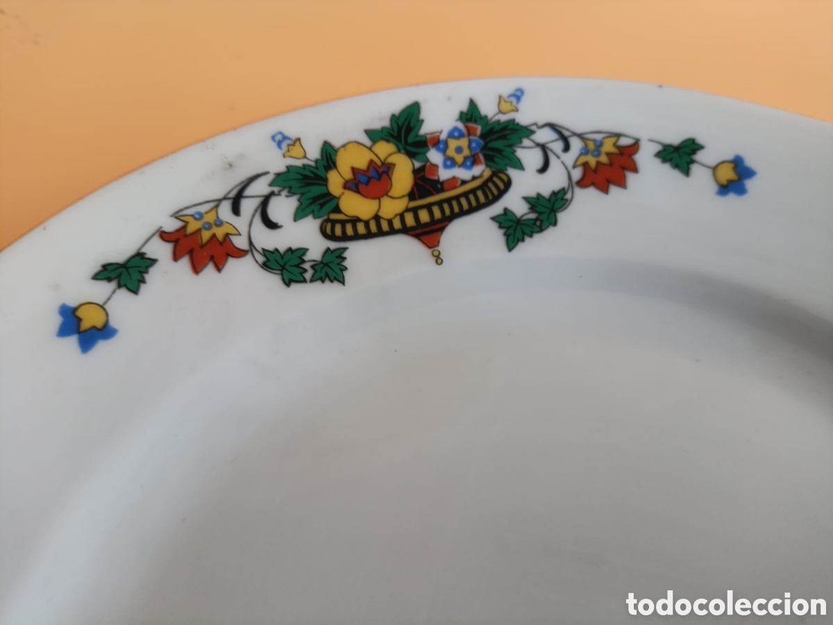 Antig&uuml;edades: 3 platos epiag df czechoslovakia - Foto 5