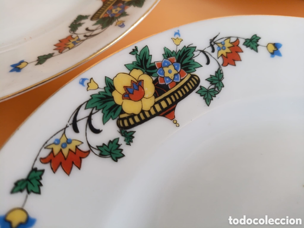 Antig&uuml;edades: 3 platos epiag df czechoslovakia - Foto 7