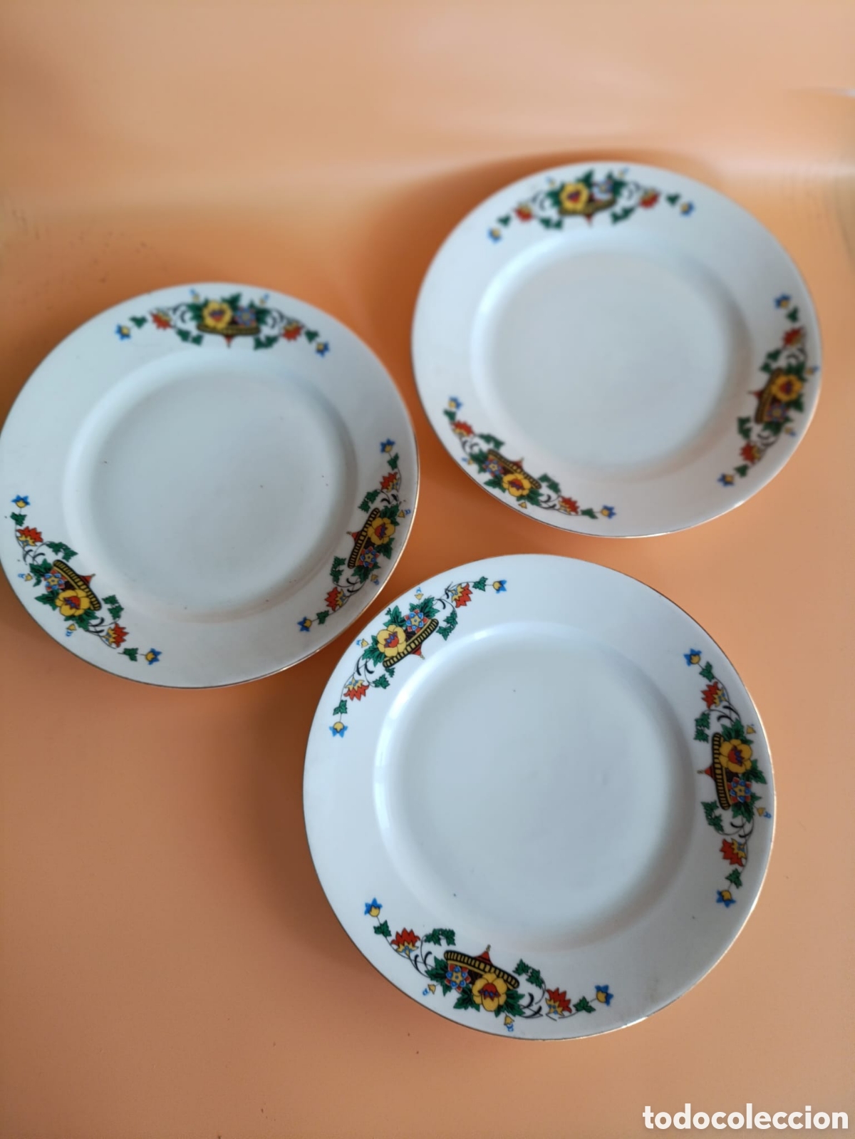 Antig&uuml;edades: 3 platos epiag df czechoslovakia - Foto 8