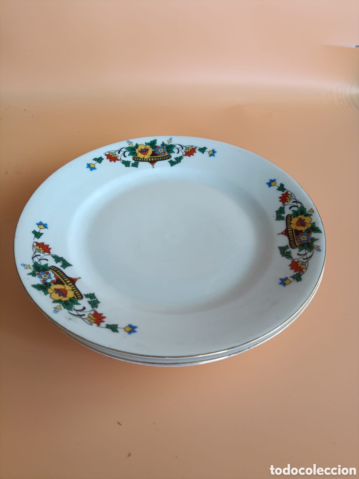Antig&uuml;edades: 3 platos epiag df czechoslovakia - Foto 2