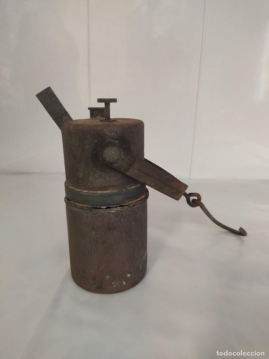 Antig&uuml;edades: CANDIL DE CARBURO // MINERO - Foto 2