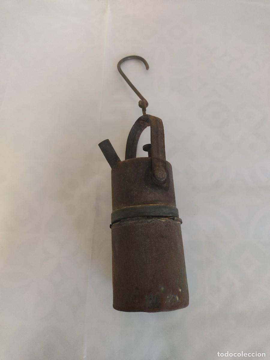 Antig&uuml;edades: CANDIL DE CARBURO // MINERO - Foto 1