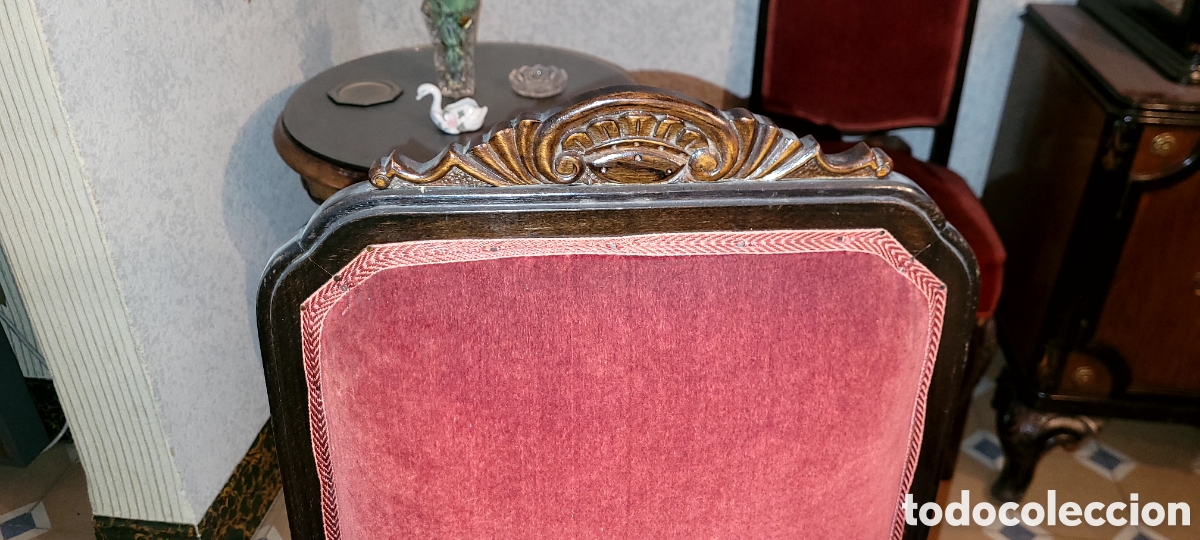 Antig&uuml;edades: CONJUNTO COMEDOR ANTIGUO - Foto 9