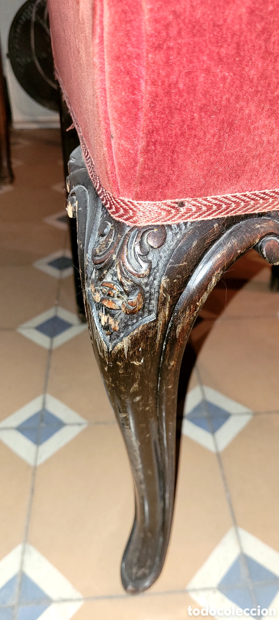 Antig&uuml;edades: CONJUNTO COMEDOR ANTIGUO - Foto 11