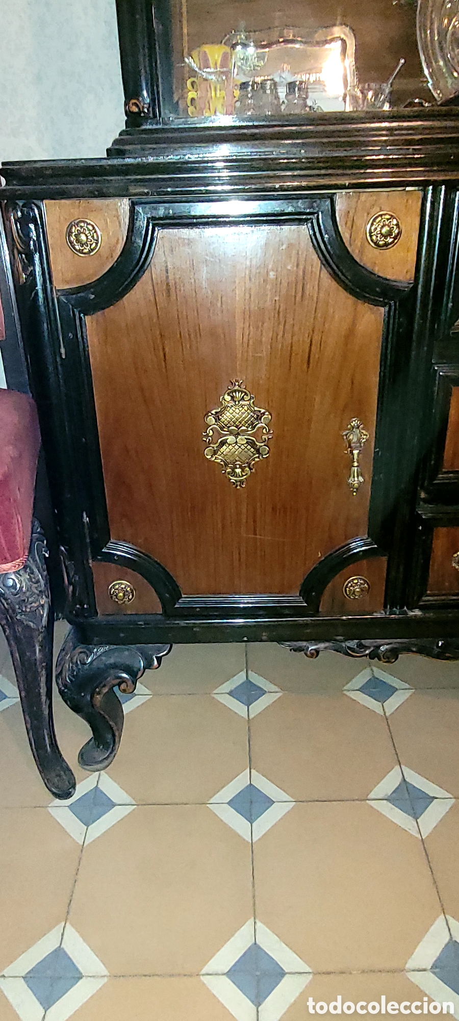 Antig&uuml;edades: CONJUNTO COMEDOR ANTIGUO - Foto 13