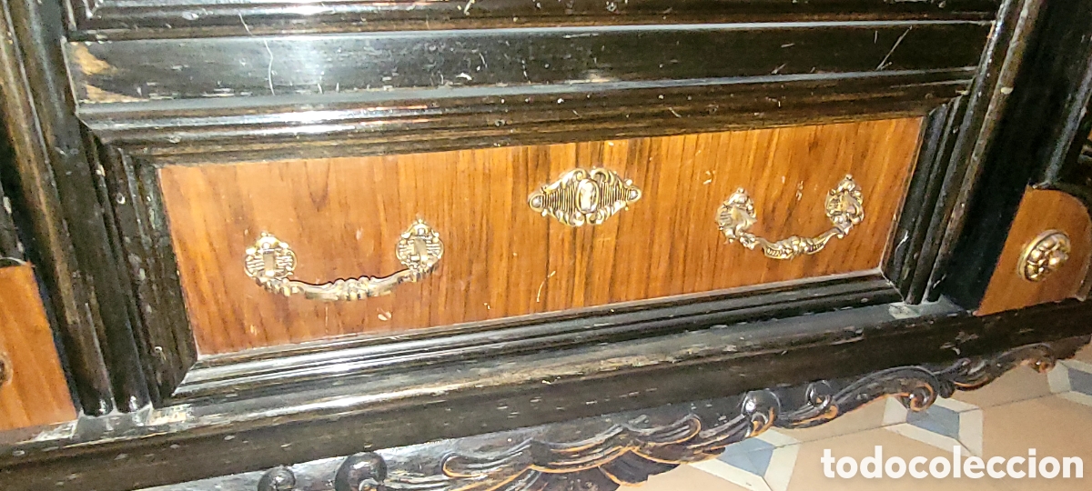 Antig&uuml;edades: CONJUNTO COMEDOR ANTIGUO - Foto 17
