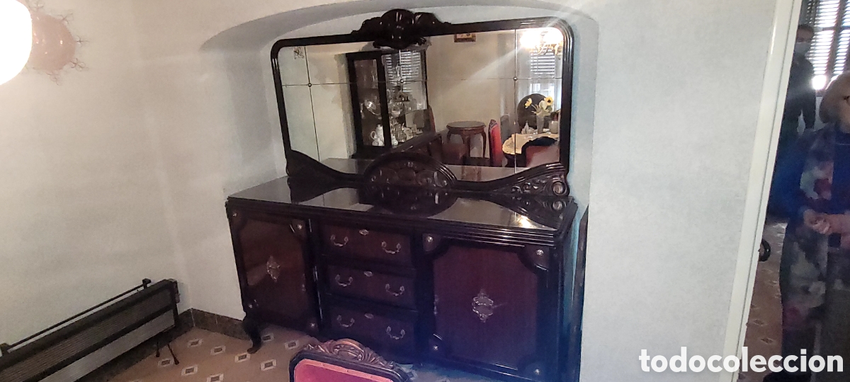 Antig&uuml;edades: CONJUNTO COMEDOR ANTIGUO - Foto 19