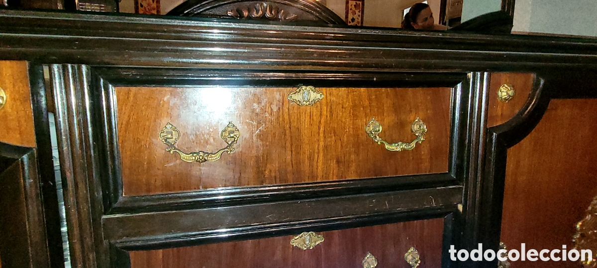 Antig&uuml;edades: CONJUNTO COMEDOR ANTIGUO - Foto 22