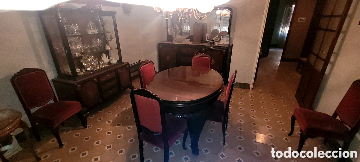 Antig&uuml;edades: CONJUNTO COMEDOR ANTIGUO - Foto 1