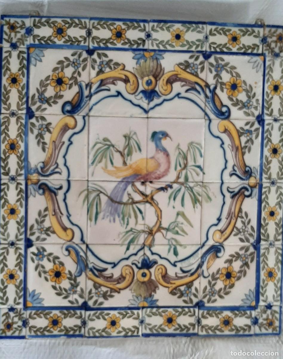 Antig&uuml;edades: Panel de azulejos portugueses - Foto 1