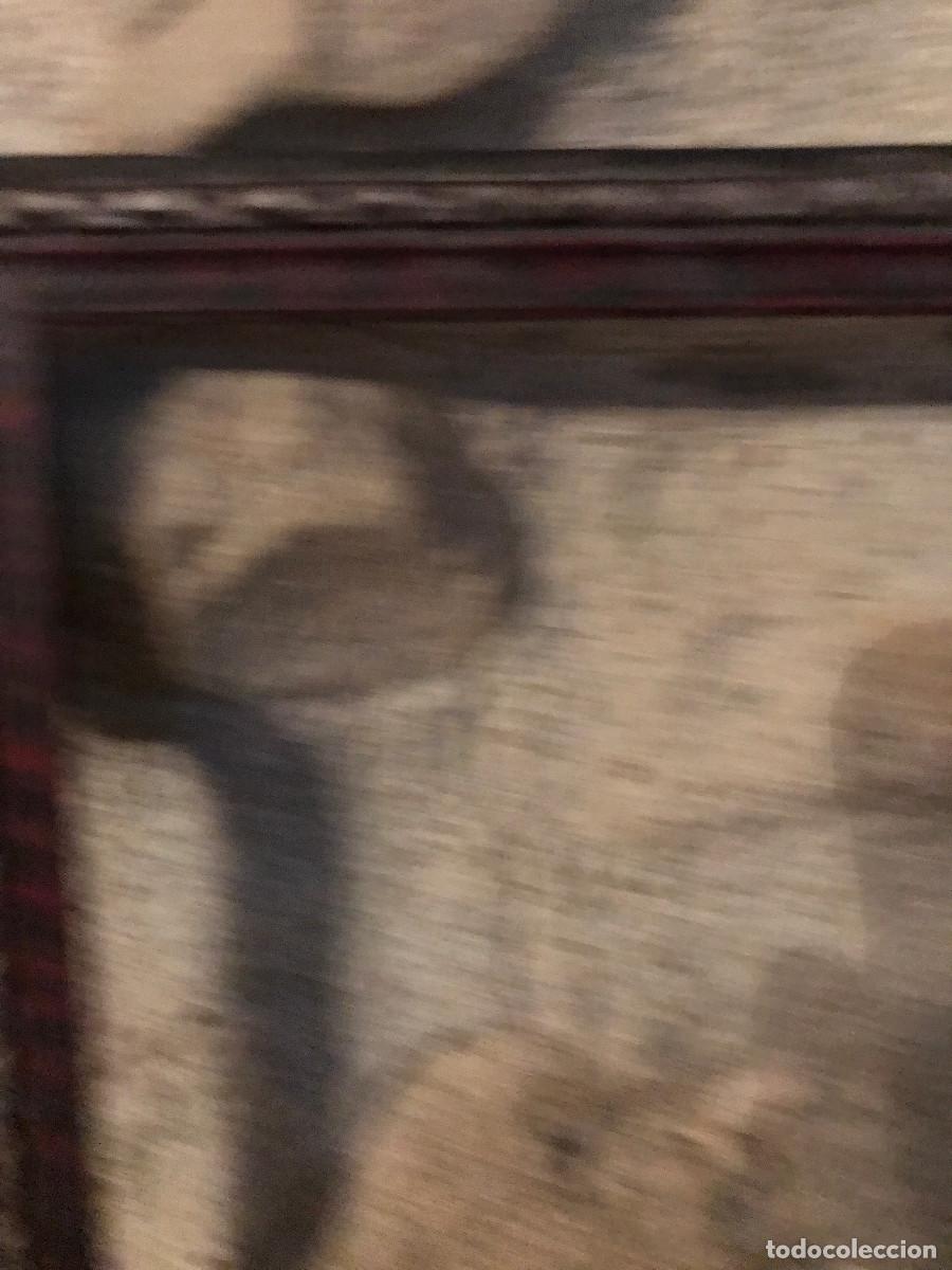 Antig&uuml;edades: Peque&ntilde;o marco de madera - Foto 2
