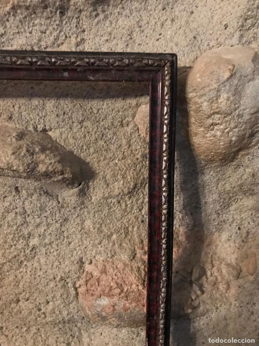 Antig&uuml;edades: Peque&ntilde;o marco de madera - Foto 3